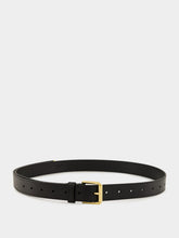 Givenchy Black Voyou Shiny Leather Long Belt