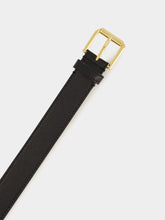 Givenchy Black Voyou Shiny Leather Long Belt