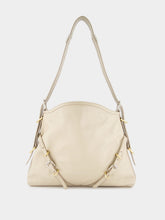 Givenchy Beige Medium Voyou Leather Shoulder Bag