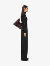 Givenchy Burgundy Medium Voyou Leather Shoulder Bag