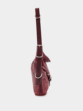 Givenchy Burgundy Medium Voyou Leather Shoulder Bag