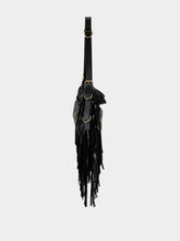 Givenchy Black Voyou Medium Shoulder Bag with Fringes