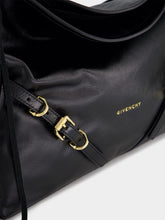 Givenchy Black Voyou Medium Shoulder Bag with Fringes