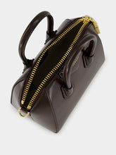 Givenchy Ebony Brown Mini Antigona in Box Leather