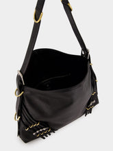 Givenchy Black Medium Voyou Bag with Buckles