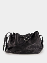 Givenchy Black Crackled Patent Leather Medium Pumpkin Bag