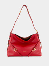 Givenchy Dark Red Medium Voyou Leather Bag