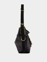 Givenchy Voyou Medium Shoulder Bag in Black Calf Leather