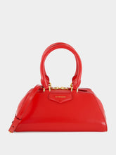 Givenchy Mini Antigona Cube Bag in Vermillon Leather