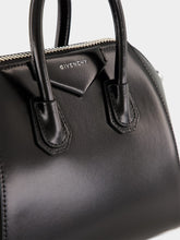 Givenchy Black Mini Antigona Bag in Box Leather