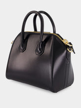 Givenchy Black Mini Antigona Box Leather Bag