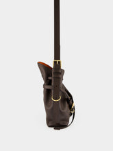 Givenchy Chocolate Small Voyou Bucket Bag in Shiny Leather