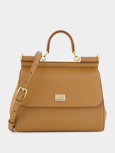 Dolce & Gabbana Brown Large Sicily Handbag