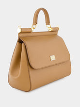 Dolce & Gabbana Brown Large Sicily Handbag