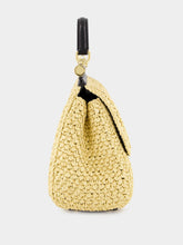 Dolce & Gabbana Large Raffia Crochet Sicily Handbag