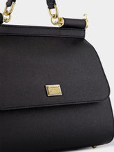 Dolce & Gabbana Black Large Sicily Handbag