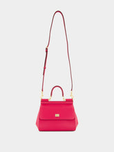 Dolce & Gabbana Pink Medium Sicily Calfskin Bag