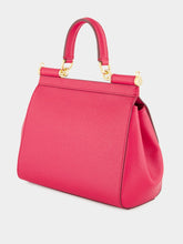 Dolce & Gabbana Pink Medium Sicily Calfskin Bag