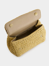 Dolce & Gabbana Medium Raffia Crochet Sicily Shoulder Bag