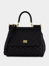 Dolce & Gabbana Sicily Quilted Nappa Handbag
