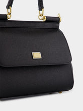 Dolce & Gabbana Black Medium Sicily Handbag