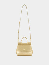 Dolce & Gabbana Gold Mini Sicily Bag