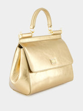 Dolce & Gabbana Gold Mini Sicily Bag