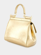 Dolce & Gabbana Gold Mini Sicily Bag