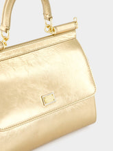 Dolce & Gabbana Gold Mini Sicily Bag