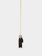 Givenchy Black Antigona Box Leather Wallet on Chain