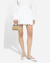 Dolce & Gabbana Raffia Python Small Sicily Bag