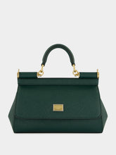 Dolce & Gabbana Green Mini Sicily Calfskin Handbag