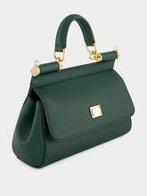 Dolce & Gabbana Green Mini Sicily Calfskin Handbag