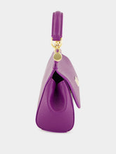 Dolce & Gabbana Violet Small Sicily Calfskin Bag