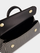 Dolce & Gabbana Black & White Medium Sicily Handbag