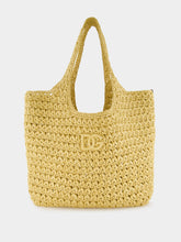 Dolce & Gabbana Raffia Crochet 3.5 Shopper Bag