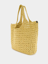 Dolce & Gabbana Raffia Crochet 3.5 Shopper Bag