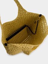 Dolce & Gabbana Raffia Crochet 3.5 Shopper Bag