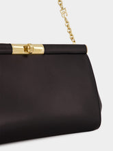 Dolce & Gabbana Black Large Marlene Leather Shoulder Bag
