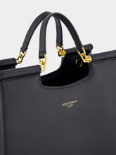 Dolce & Gabbana Black Small Sicily Shopper
