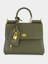 Dolce & Gabbana My Sicily Green Calfskin Handbag