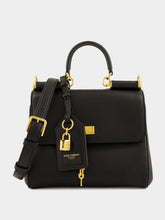 Dolce & Gabbana My Sicily Black Calfskin Handbag