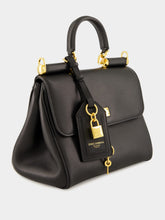 Dolce & Gabbana My Sicily Black Calfskin Handbag
