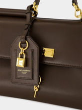 Dolce & Gabbana My Sicily Brown Leather Handbag