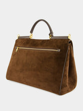 Dolce & Gabbana Brown My Sicily Calfskin Handbag