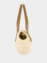 Dolce & Gabbana Coffa Capri Woven Leather Bag