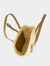 Dolce & Gabbana Coffa Capri Woven Leather Bag