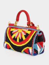 Dolce & Gabbana Multicolour Mini My Sicily Raffia Handbag