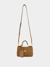 Dolce & Gabbana Brown Mini My Sicily Calfskin Handbag