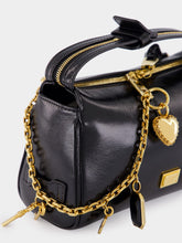 Dolce & Gabbana Vittoria Shoulder Bag with Charms in Black